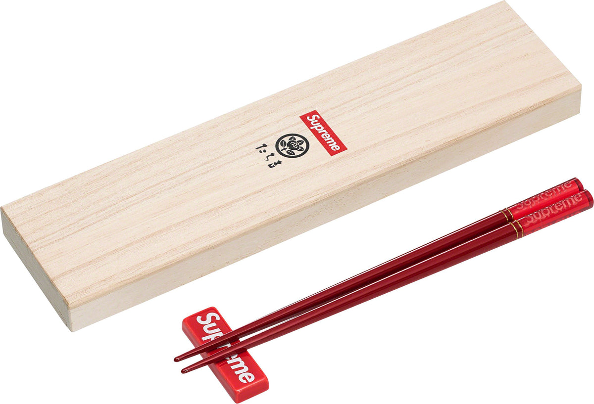 Supreme Chopstick Set Red