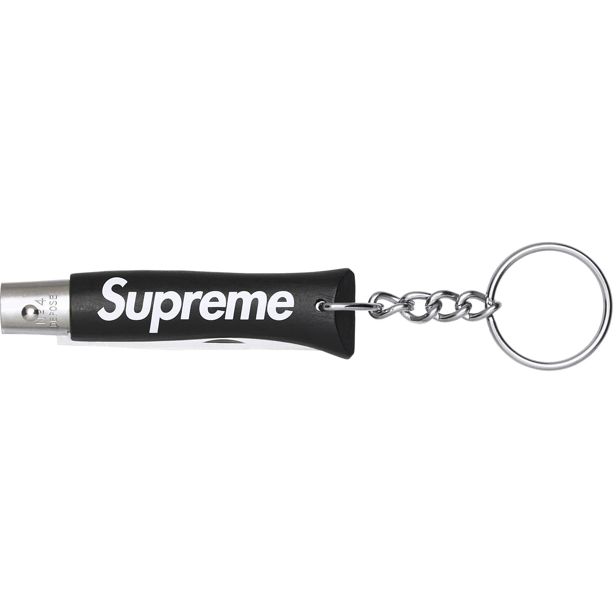 Supreme® Opinel® NO. 4 Knife Keychain Black – BASEMENT_HK
