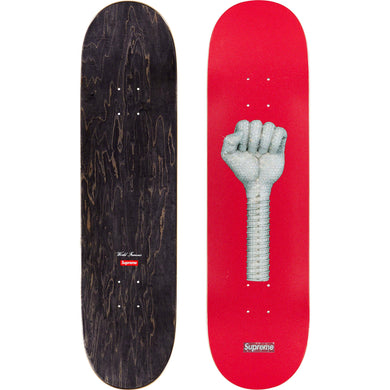 Supreme Hardies Fist Skateboard Red