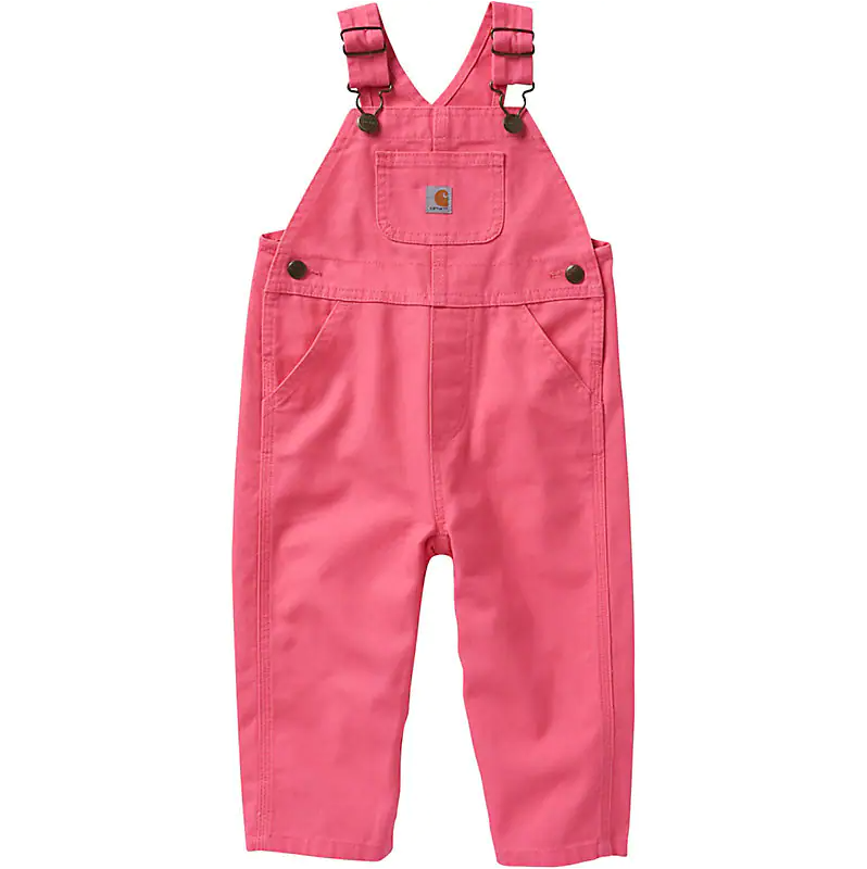 Carhartt Kids Canvas Bib Overall Pink