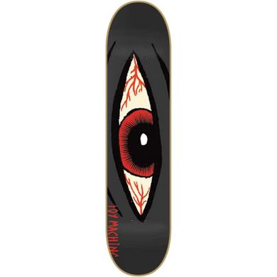 Toy Machine Mad Eyes Skateboard Grey 7.5