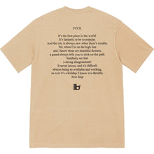 Supreme/Bernadette Corporation Fuck Tee Khaki