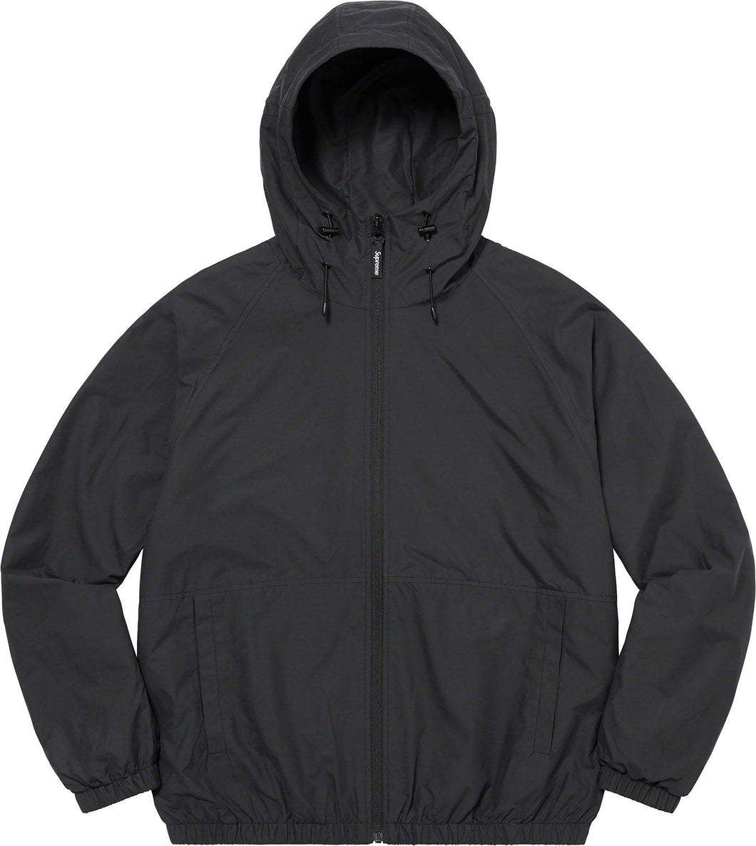 Supreme Lightweight Nylon Hooded Jacket Black