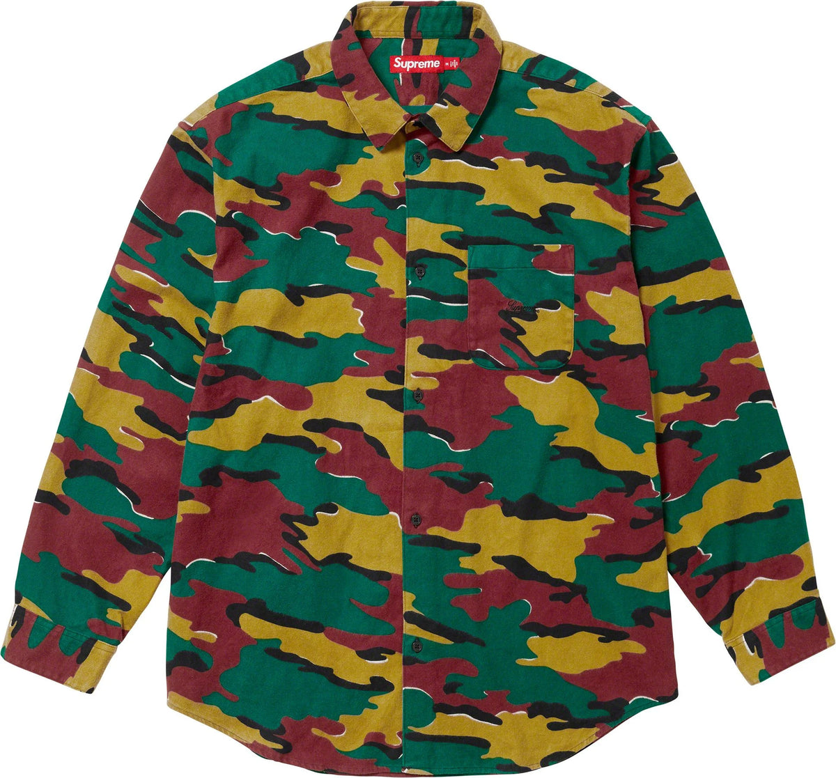 Supreme Flannel Shirt Camo – BASEMENT_HK