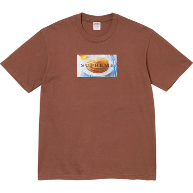 Supreme Pancakes Tee Brown