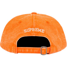 Supreme Pigment Canvas S Logo 6-Panel Orange