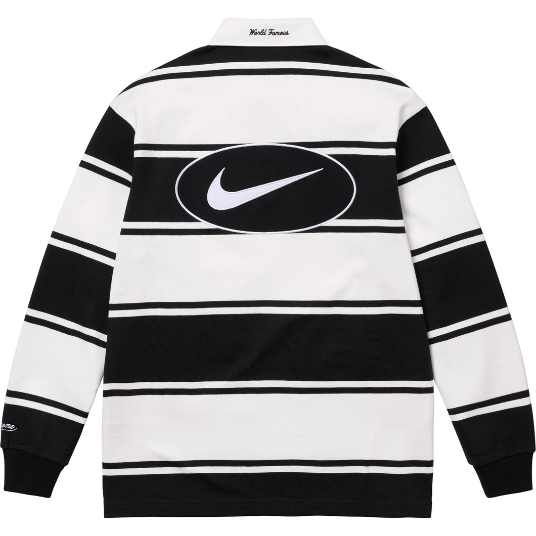 Supreme® Nike® Stripe Rugby Black
