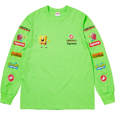 Supreme® Spongebob Squarepants Castelli® Racing LS Tee Green