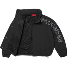 Spreme Spellout Embroidered Track Jacket Black