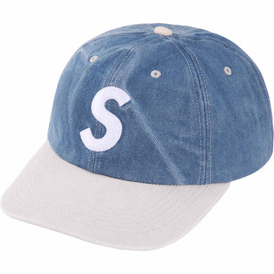 Supreme 2-Tone S Logo 6-Panel Denim