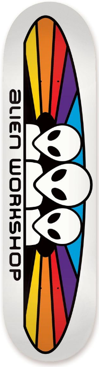 Alien Workshop Spectrum White