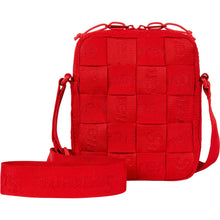 Supreme Woven Shoulder Bag Red