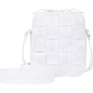 Supreme Woven Shoulder Bag White