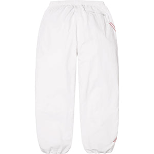 Supreme Spellout Embroidered Track Pant White