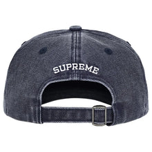Supreme Pigment Coated S Logo 6-Panel Navy