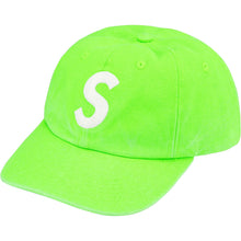 Supreme Pigment Canvas S Logo 6-Panel Green