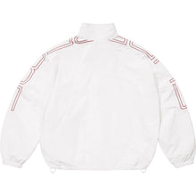 Supreme Spellout Embroidered Track Jacket White