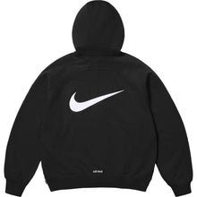 Supreme® Nike® Zip Up Hooded Sweatshirt Black
