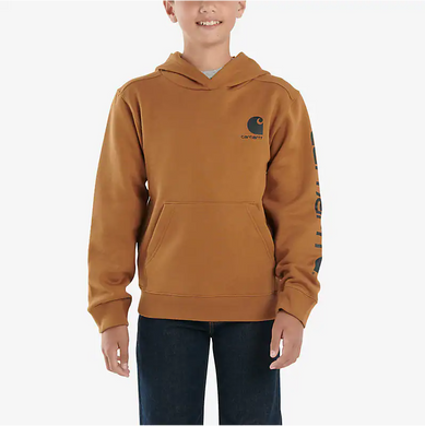 Carhartt Kids Long Sleeve Graphic Sweatshirt Carhartt Brown