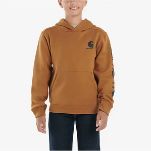 Carhartt Kids Long Sleeve Graphic Sweatshirt Carhartt Brown