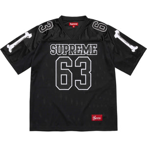 Supreme Bones Football Jersey Red Black