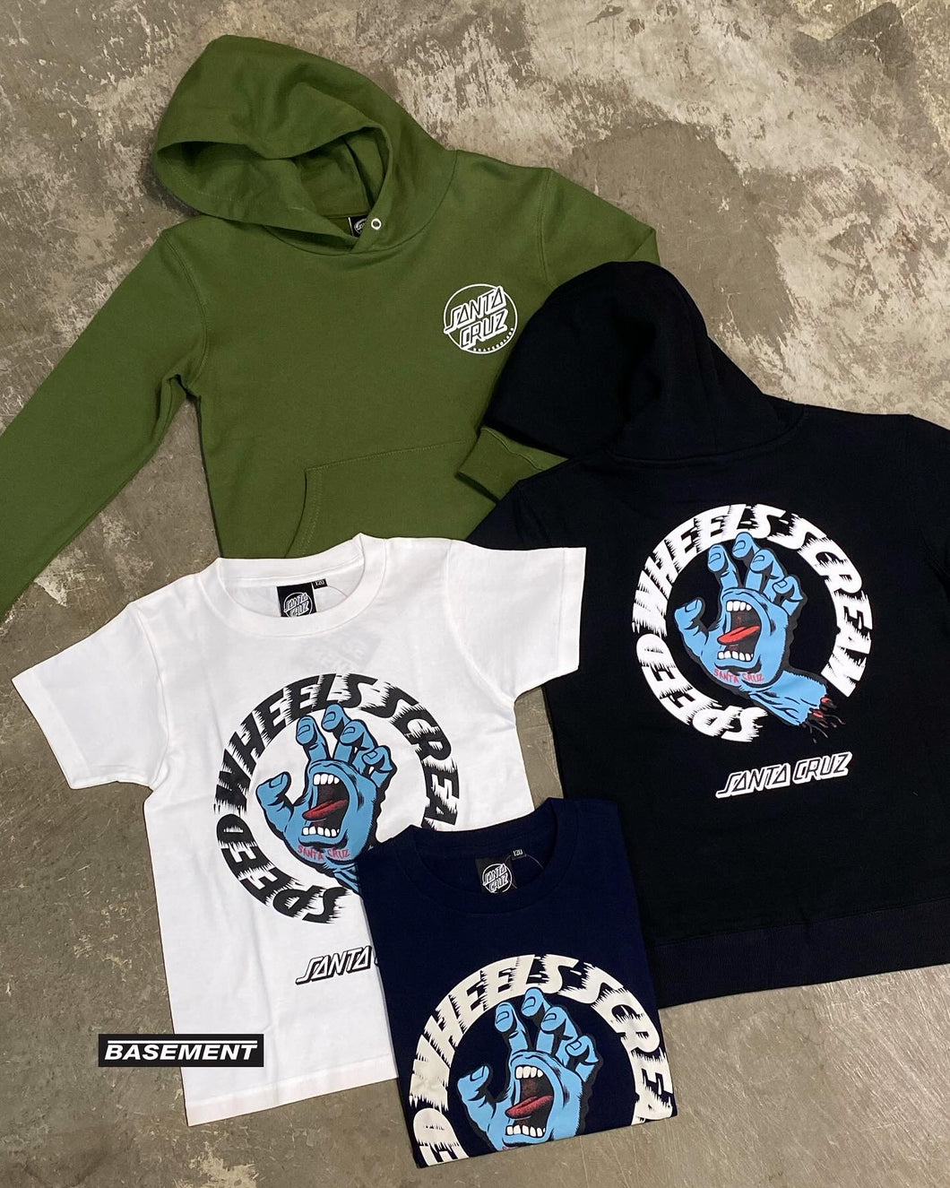 Santa Cruz Japan Kids Hand Hoody