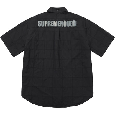 Supreme® Goodenough Patchwork Madras SS Shirt Black