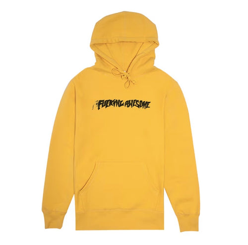 Fucking Awesome Stamp Hoodie Mustard