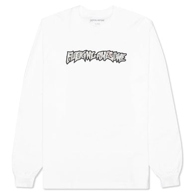Fucking Awesome Actual Visual Guidance L/S Tee White