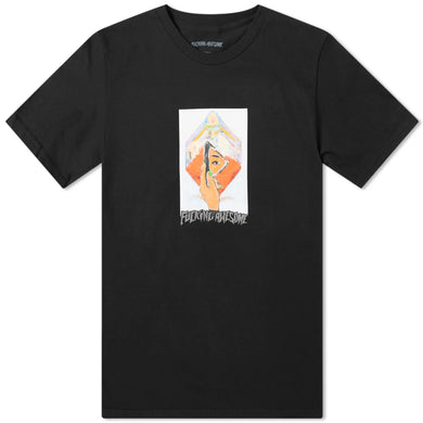 Fucking Awesome Dill Mirror Painting Tee Black