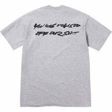 Supreme Futura Box Logo Tee Grey
