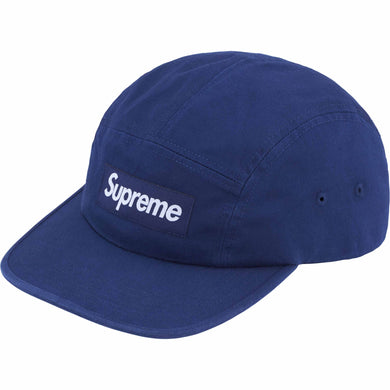 Supreme Washed Chino Twill Camp Cap Navy