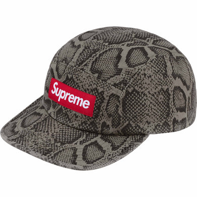 Supreme Washed Chino Twill Camp Cap Snake