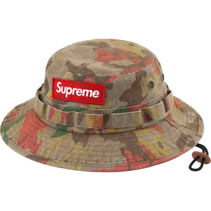 Supreme Washed Canvas Boonie Tan Camo