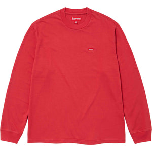 Supreme SS24 Small Box Logo L/S Tee Washed Red