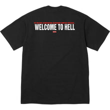 Supreme Toy Machine Welcome To Hell Tee Black
