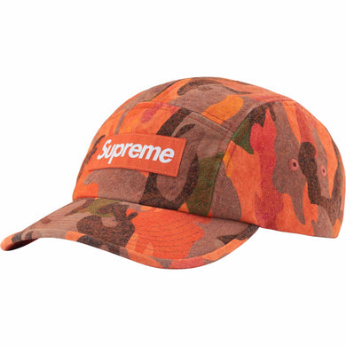 Supreme Washed Canvas Camp Cap Orange