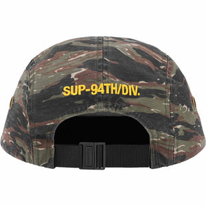Supreme Military Camp Cap Olive Tiger Camo