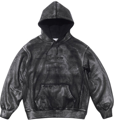 Supreme MM6 Maison Margiela Box Logo Hooded Sweatshirt Black