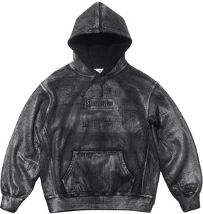 Supreme MM6 Maison Margiela Box Logo Hooded Sweatshirt Black
