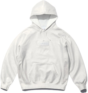 Supreme MM6 Maison Margiela Box Logo Hooded Sweatshirt White