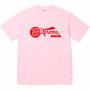 Supreme Records Tee Pink