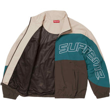 Supreme Curve Track Jacket Brown