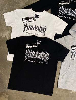 Thrasher Japan Flame Logo Baby Tee