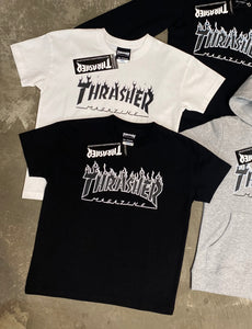 Thrasher Japan Flame Logo Baby Tee