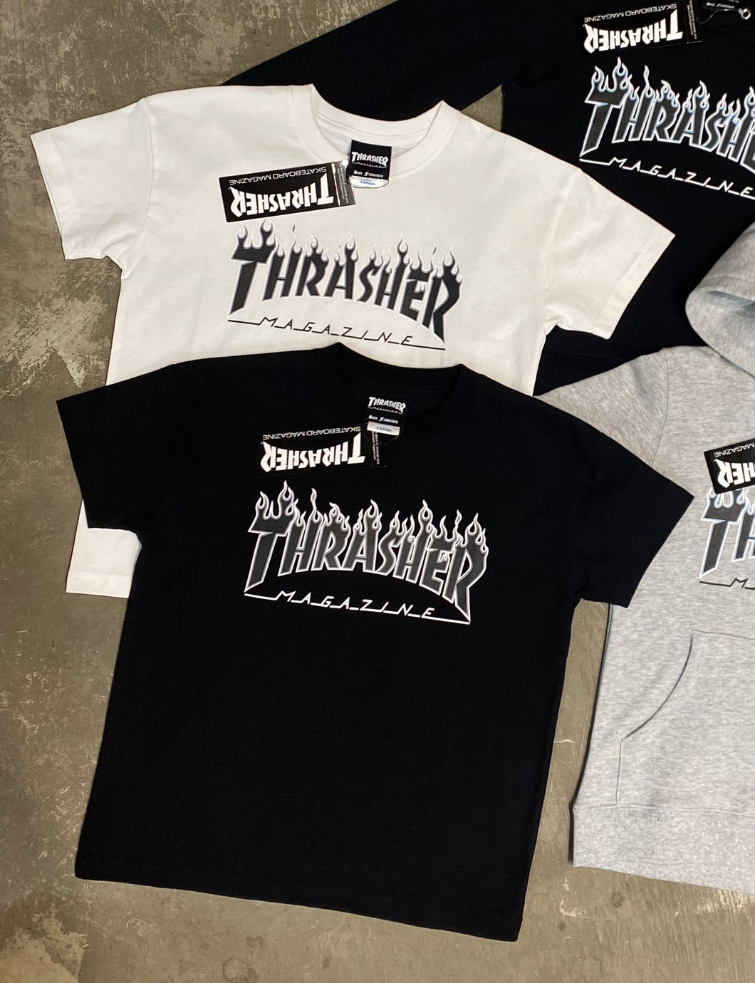 Thrasher Japan Flame Logo Baby Tee
