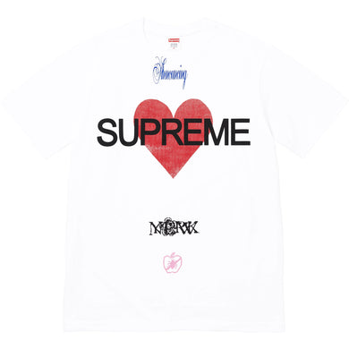 Supreme Announcing Tee White