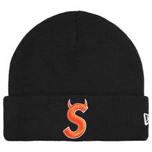 Supreme New Era® Devil S Logo Beanie Black