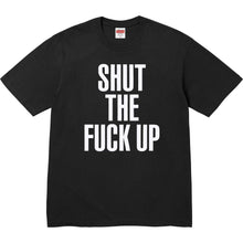 Supreme® Number (N)ine Shut Up Tee Black