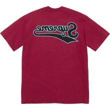 Supreme Backwards Tee Cardinal